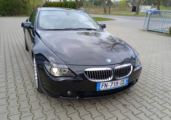BMW Seria 6 cena 64999 przebieg: 75000, rok produkcji 2007 z Pobiedziska małe 466